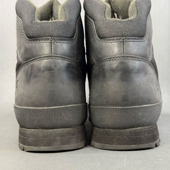 timberland Euro Hiker Mid Boot 'Triple Black' mens size 13 - Picture 4 of 8